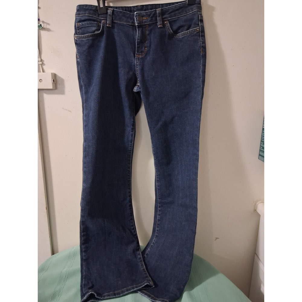 PatagoniaWomens Organic Cotton Stretch Straight Leg Jeans Dark Wash Blue Size 29 - Picture 1 of 5